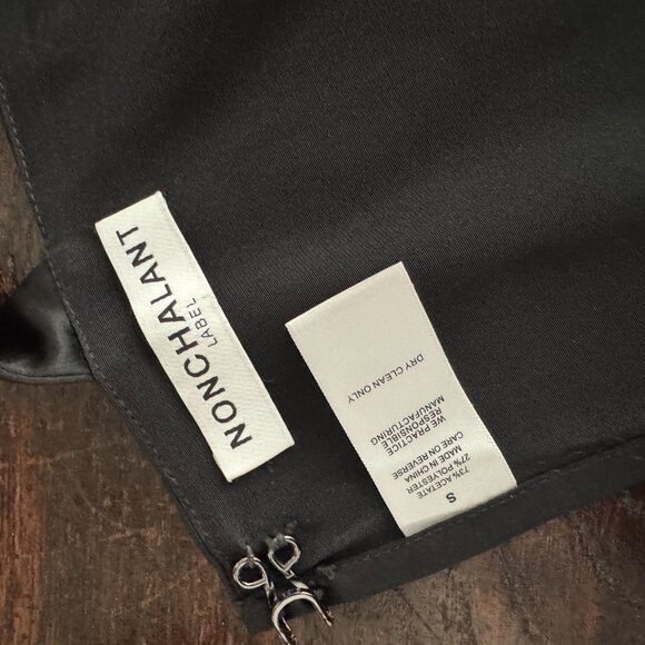 NONchalant Label Freya Crop Top in Black Non Chalant Size Small - Picture 12 of 14